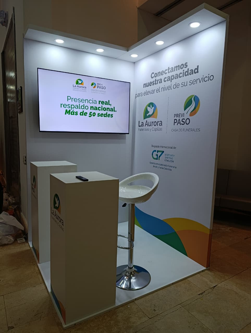 Stand Element Orthopedics 6x2 metros - Soluciones médicas - GH Stand