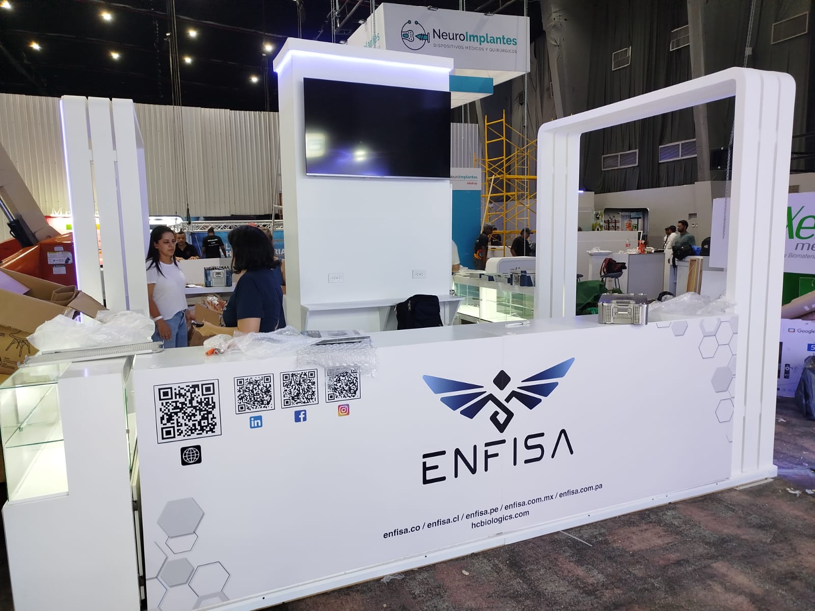 Stand Element Orthopedics 6x2 metros - Soluciones médicas - GH Stand