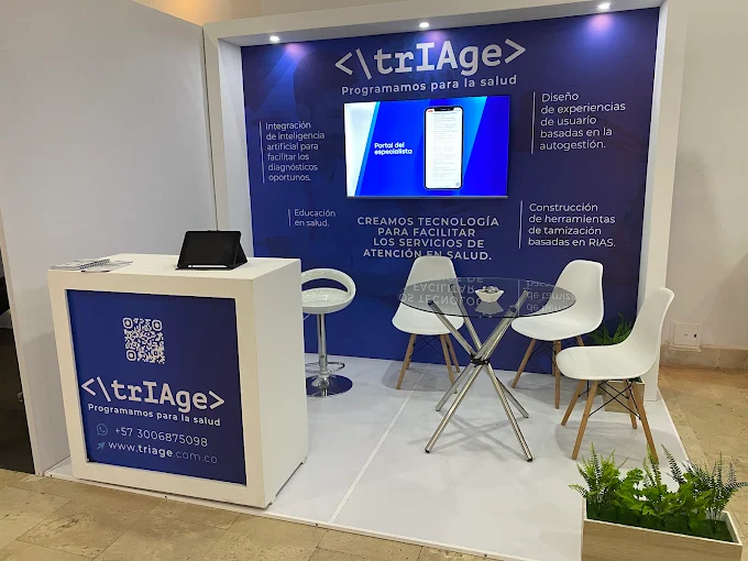 Fabricación de stand personalizado para feria empresarial en Cartagena
